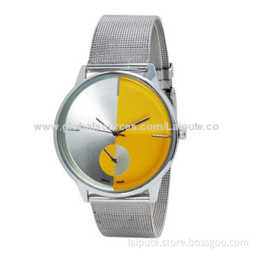 Fashionable Analog Couple Watches with Japan Movement, Customized Colors WelcomedNew